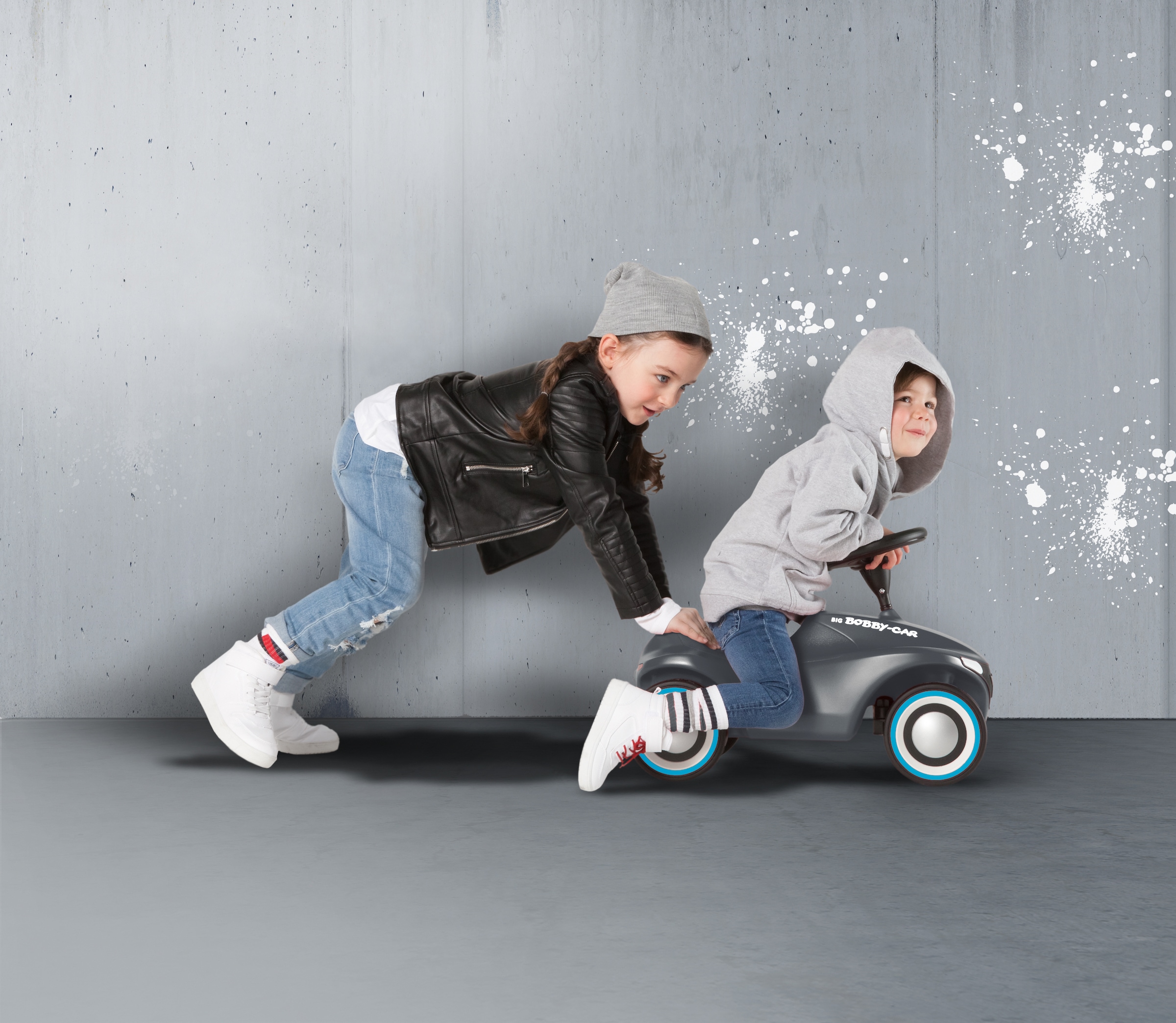 BIG Rutscherauto »BIG Bobby-Car-Neo Anthrazit« Made in Germany