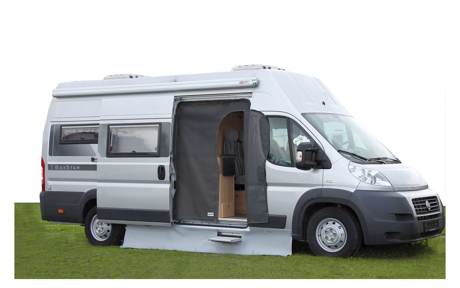 Hindermann Insektenschutzvorhang Schiebetür Fiat Ducato ab Bj. 2007 Standard