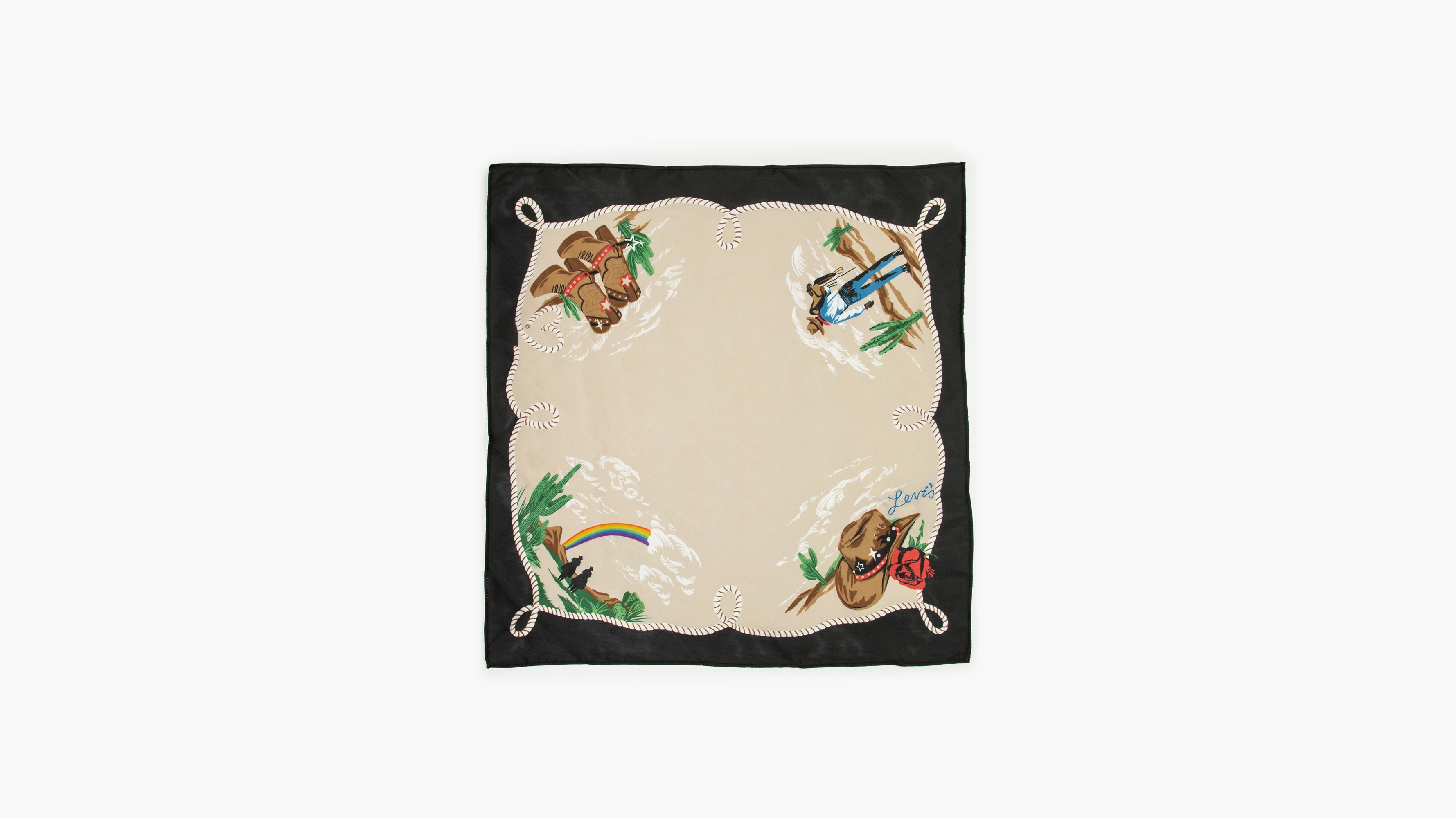 Levi's® Pride Bandana - Medium Brown - Jaune