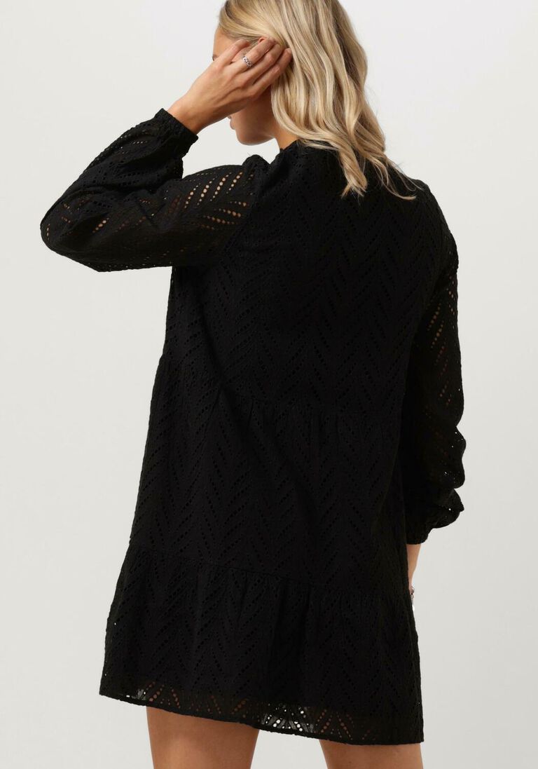 REFINED DEPARTMENT zwarte refined department mini jurk jennifer