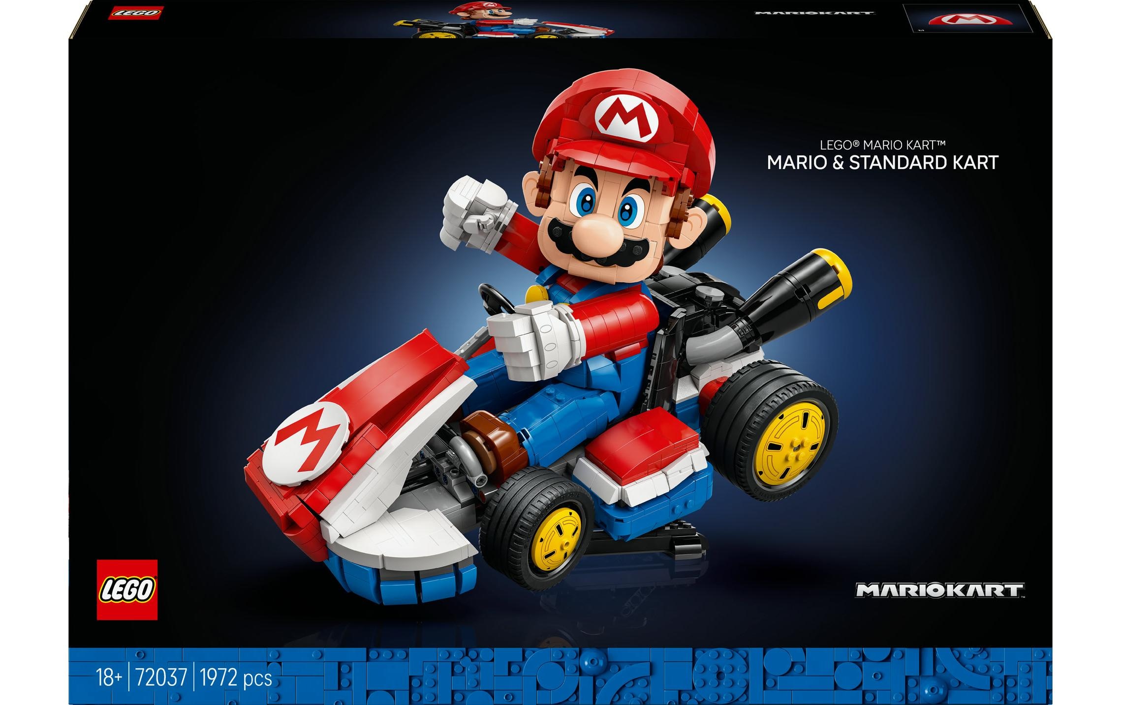 LEGO® Spielbausteine »Super Mario Mario und Standard-Kart«