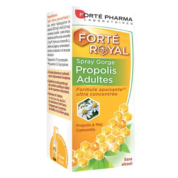Spray de própolis para adultos Forté Pharma 15ml