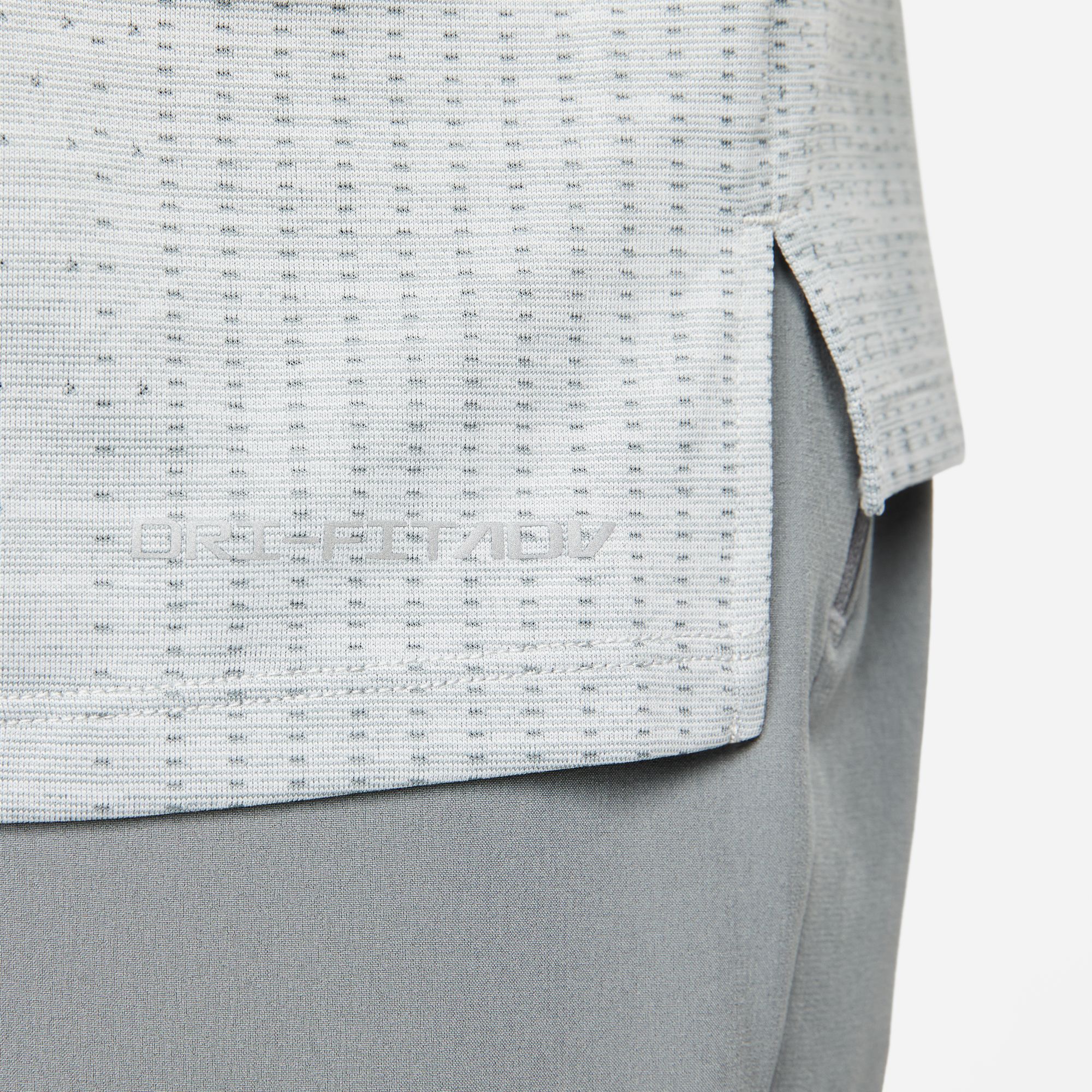 Dri-FIT ADV Techknit Ultra LS Top Herre 084/Smoke Grey/Grey Fog