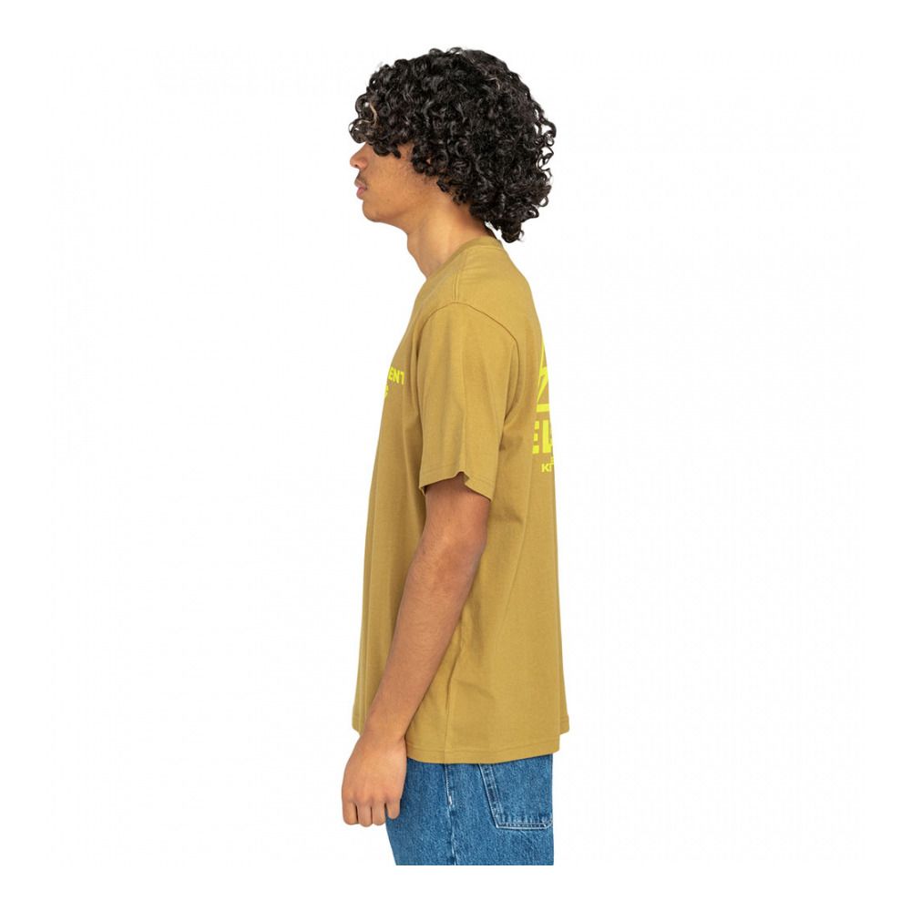 Element DISCO - Tee-shirt Homme dull gold