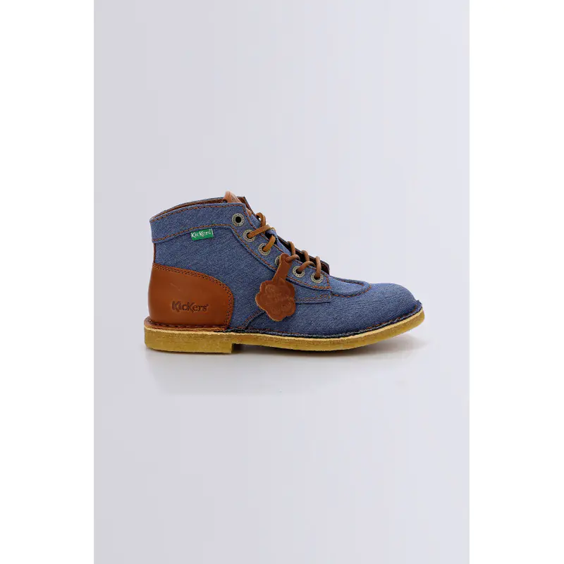 Kick legend Bleu BOTTINES Textile No Gender