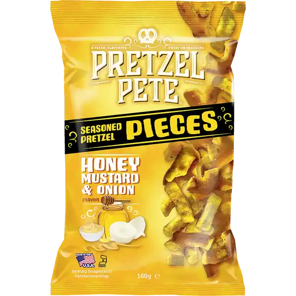 Seasoned Pretzel Pieces Honey Mustard & Onion