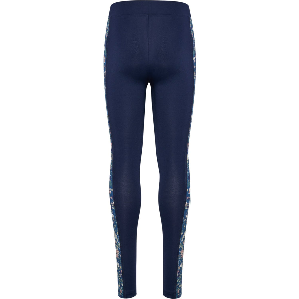 Køb Hummel Dress Blues/Riverside Mix Mid Waist Tights