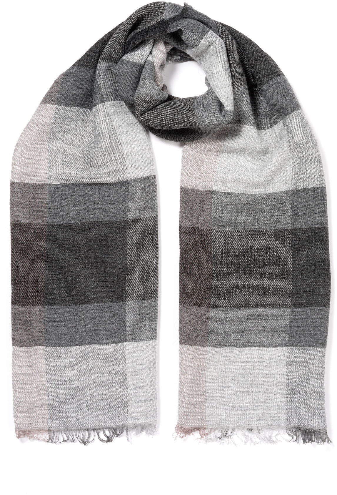 MONTI Modeschal im Karo-Design