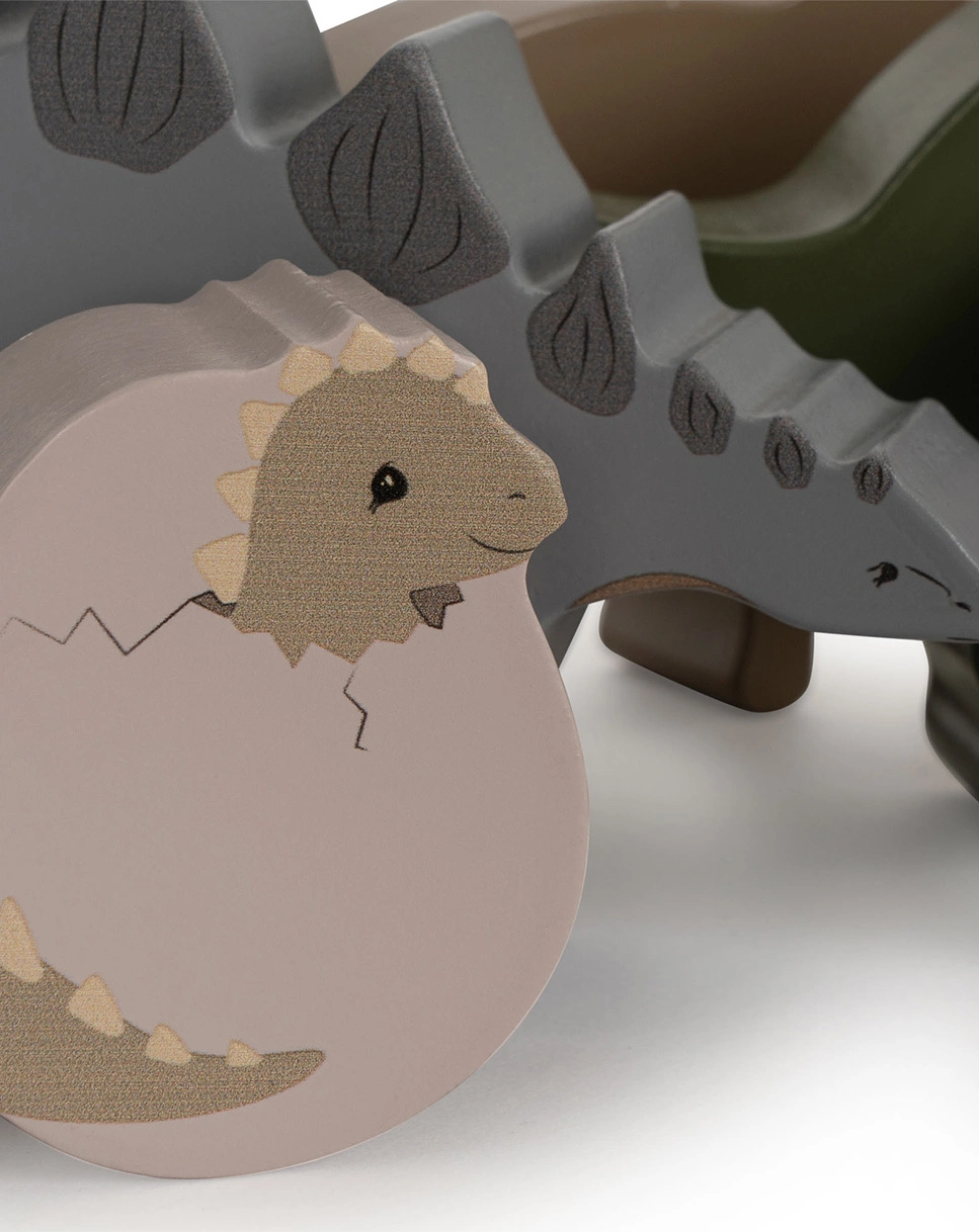 Holzspielzeug DINOSAURIER 8-teilig