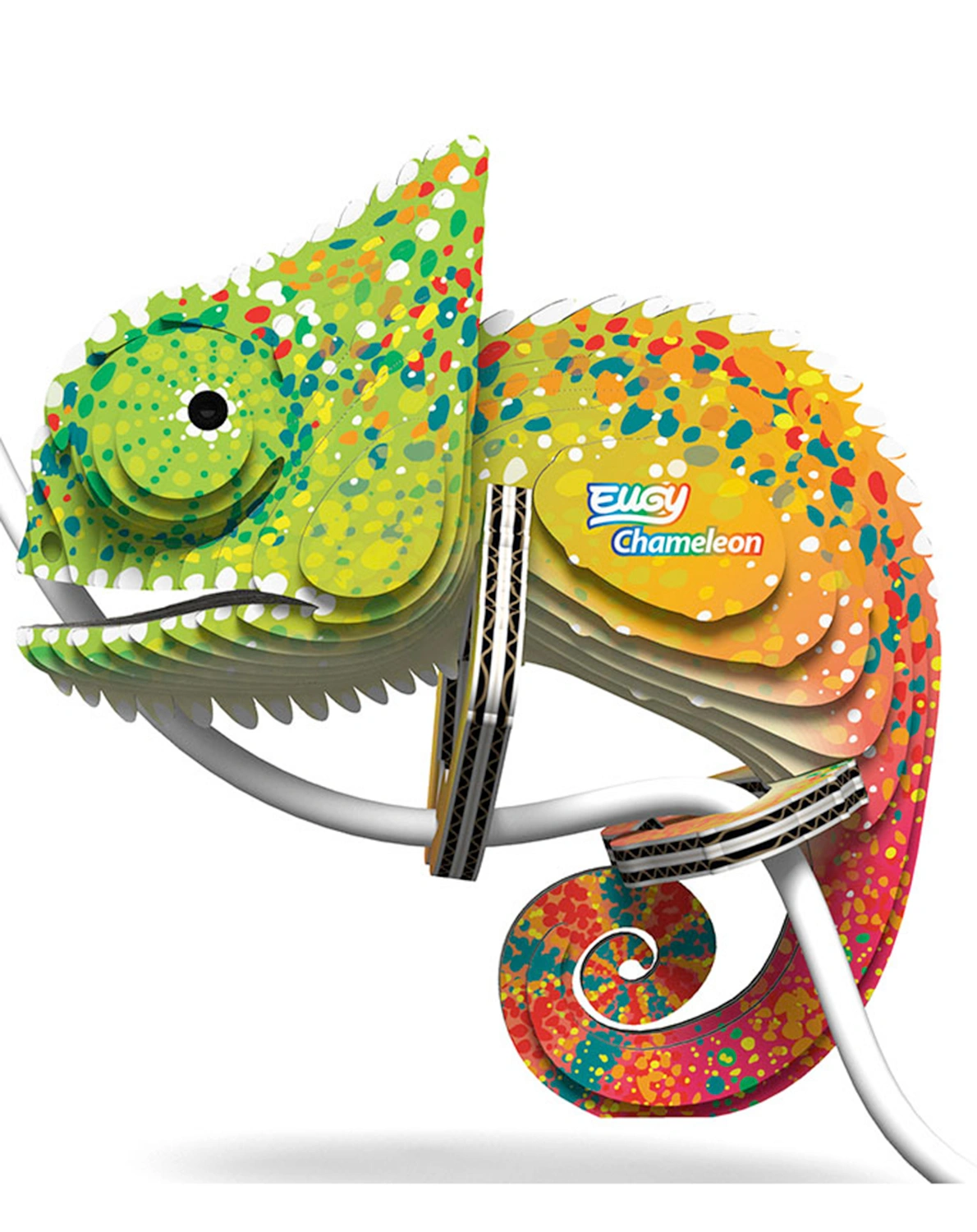 3D-Bastelset CHAMÄLEON