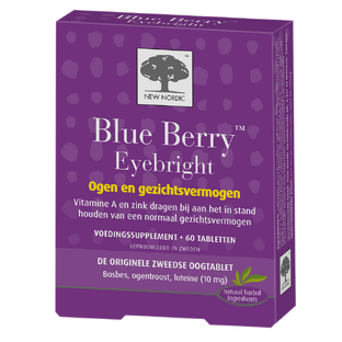 New Nordic Blue Berry Eyebright Tabletten 60TB