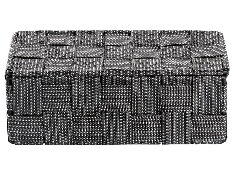 Gevlochten opbergboxen