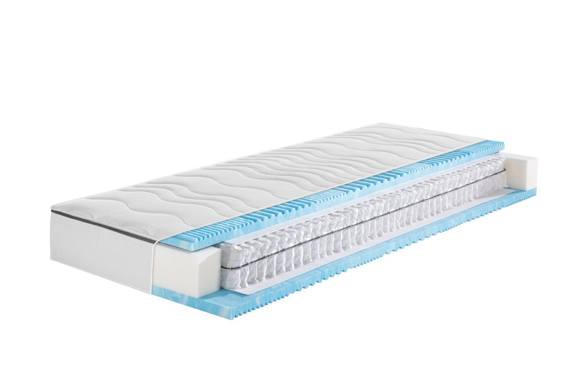 f.a.n. 7-Zonen-Gelart-Tonnentaschenfederkern-Matratze Miran Top T 90x200cm - H2 - versch. Ausführungen