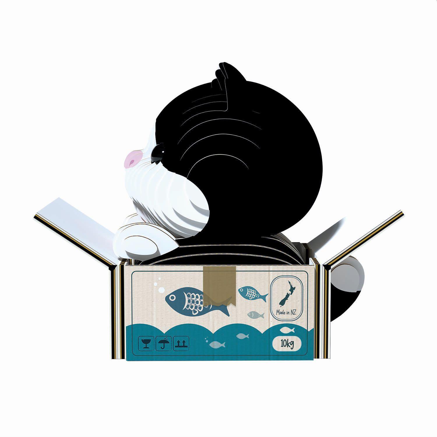 EUGY 3D Bastelset Tuxedo-Katze