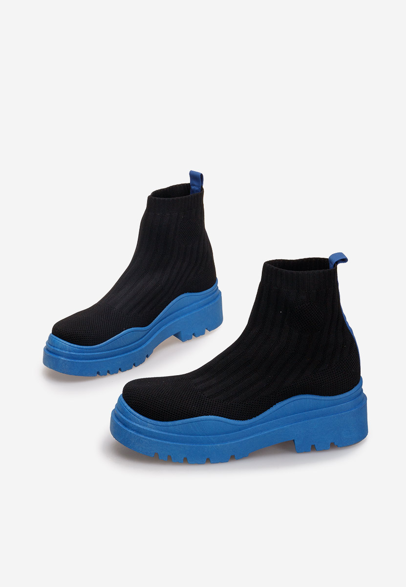 Baskets chaussette bleus Brinley V3
