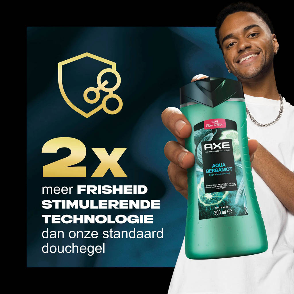 Aqua Bergamot douchegel - 6 x 300 ml
