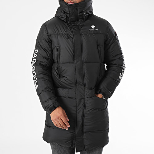 Doudoune Capuche Noir