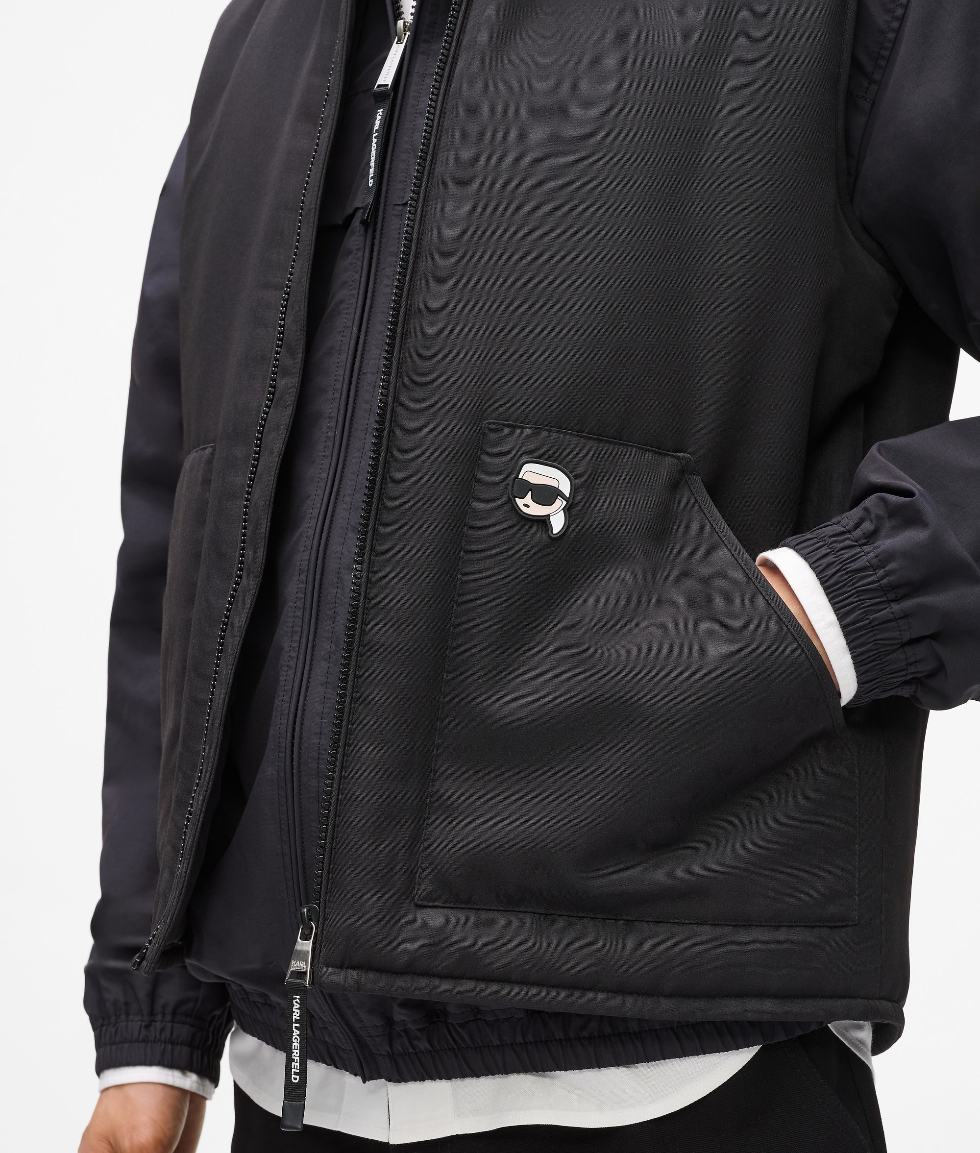 Ikon gevoerde gilet