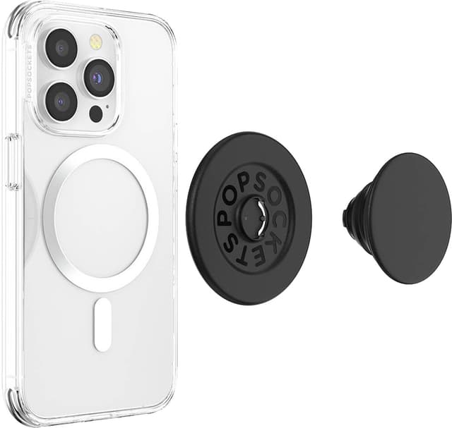 Popsockets PopGrip til MagSafe telefonholder (sort)