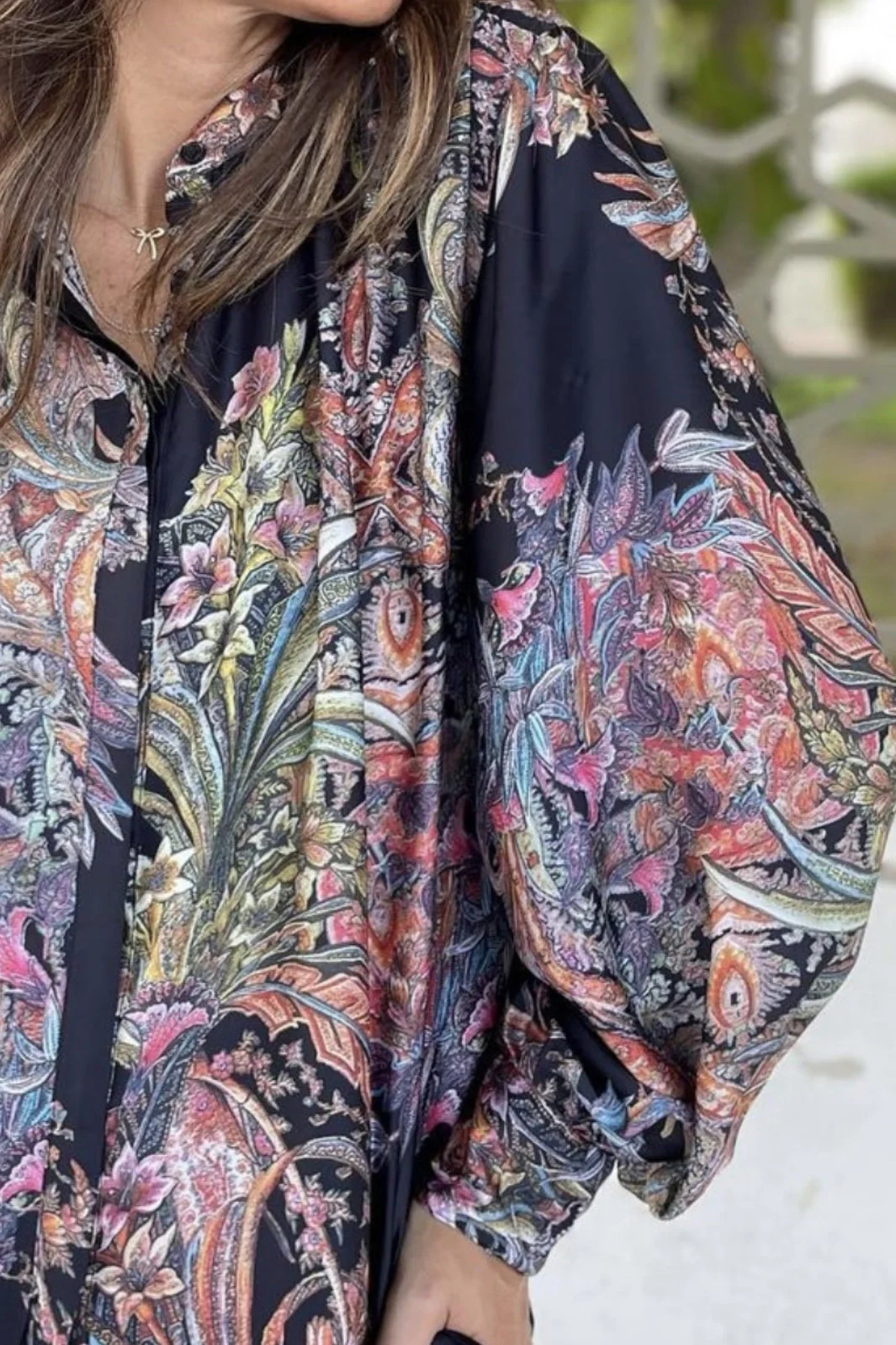 Karmamia Cornelia Shirt meadow black