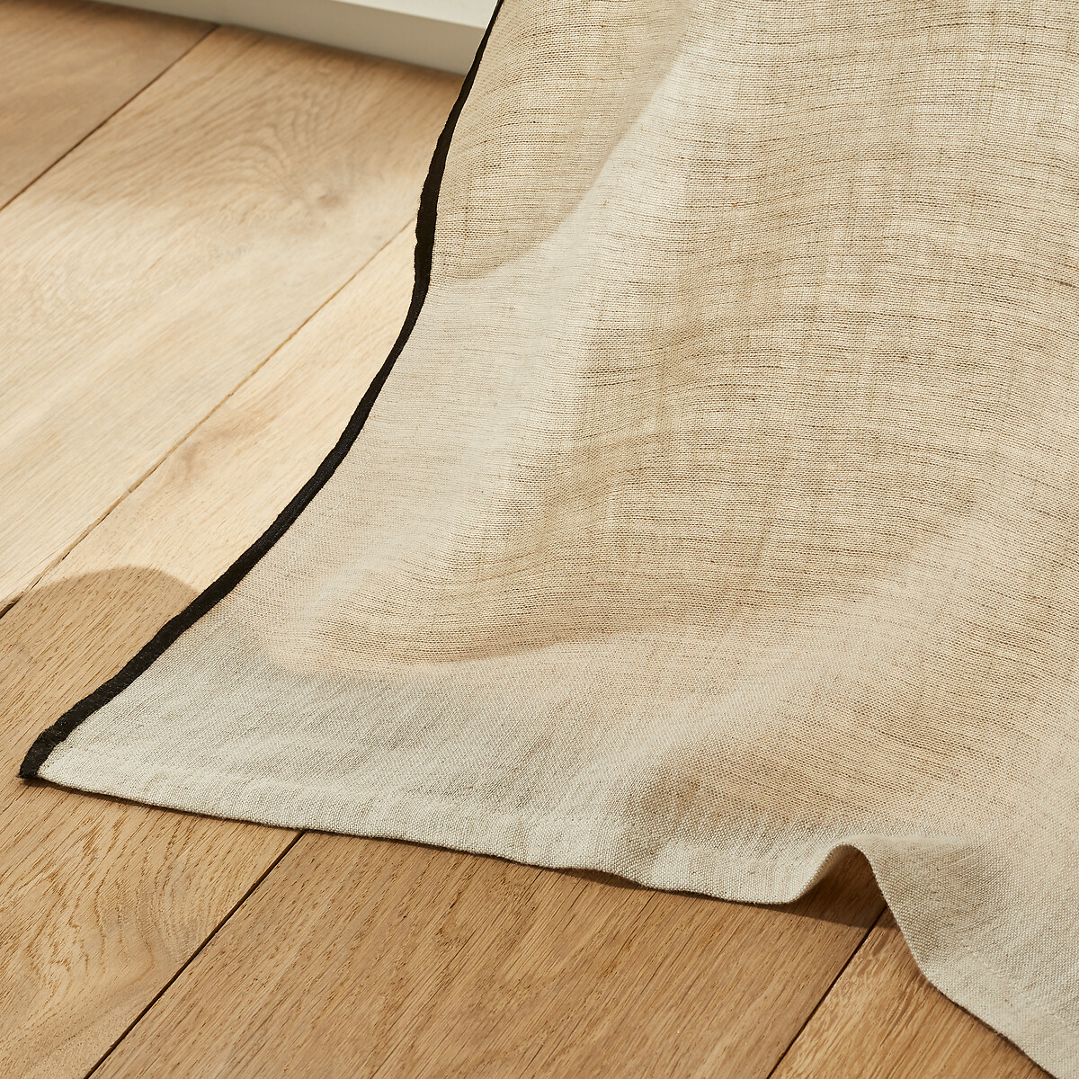 AM.PM<br>Cortina em linho chambray, Bombaya