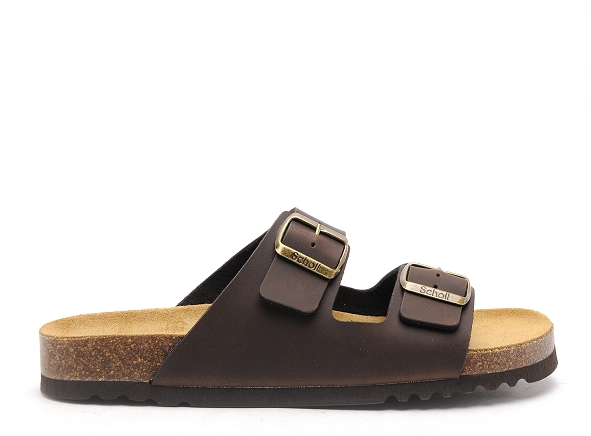 Scholl mules et sabots homme julien 30769 marron