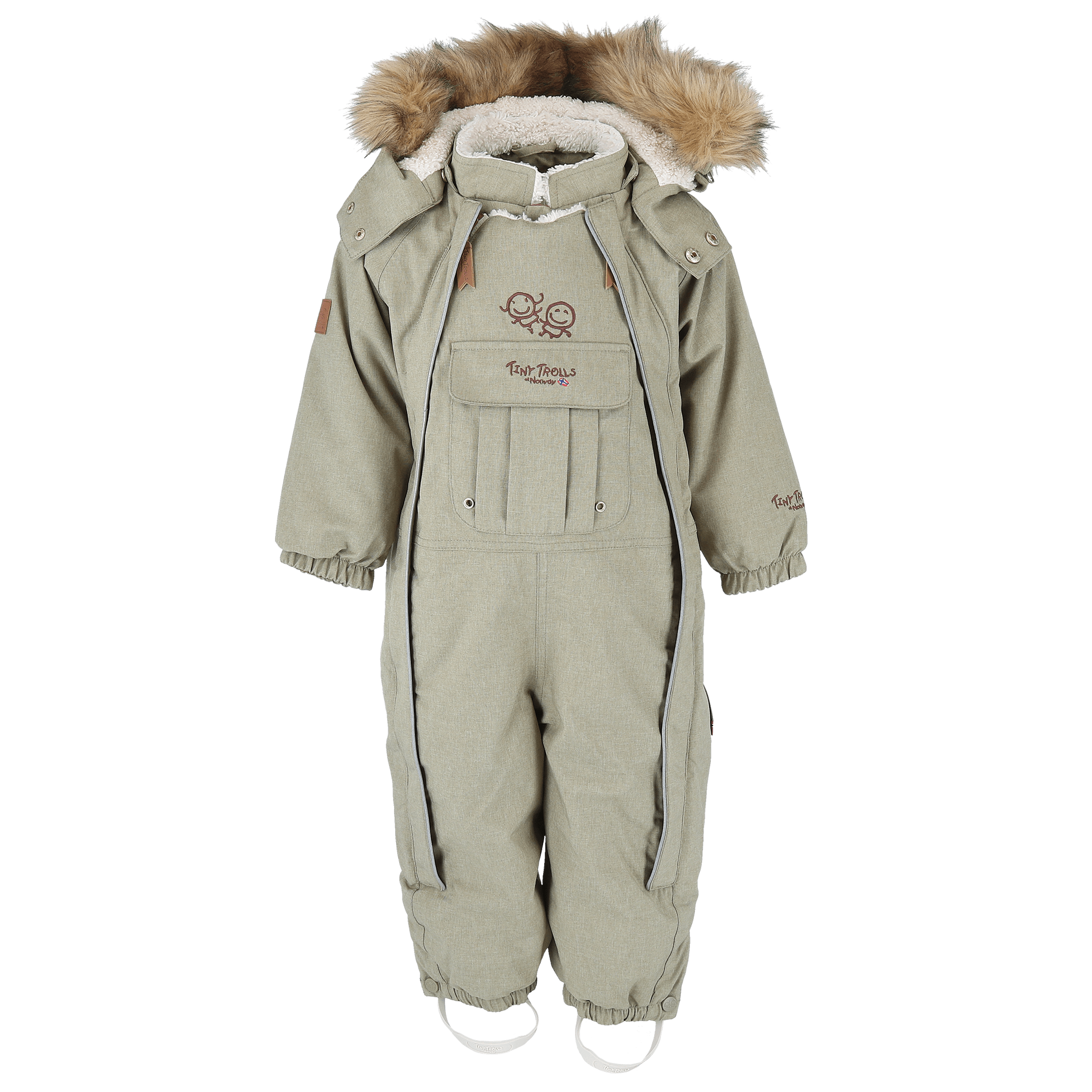Tiny Trolls of Norway Lille Olle Bolle vinterdress - Skidress og parkdress
