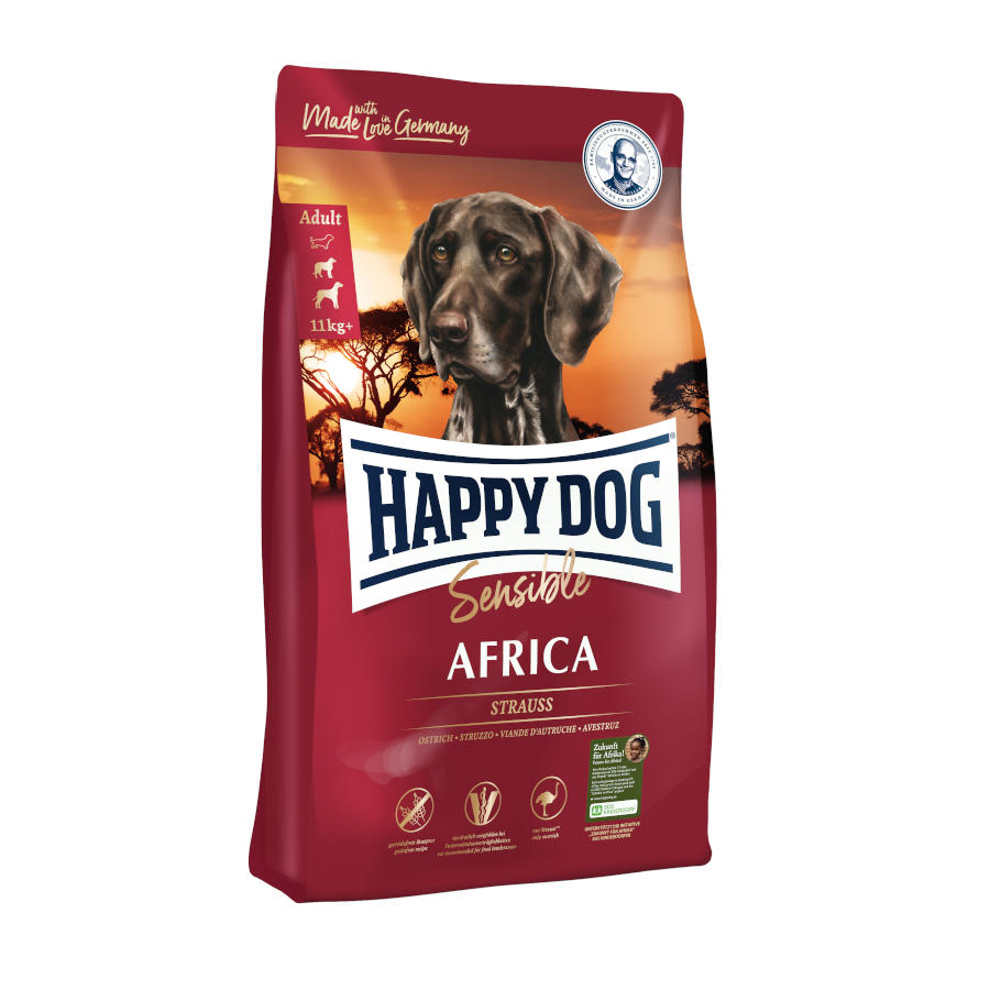 Ração Happy Dog Ostrich Sensitive Africa