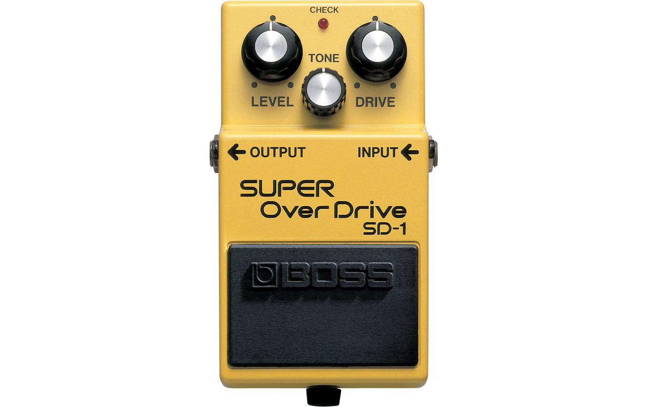 Pedal SD-1Wunderbar verzerrt!