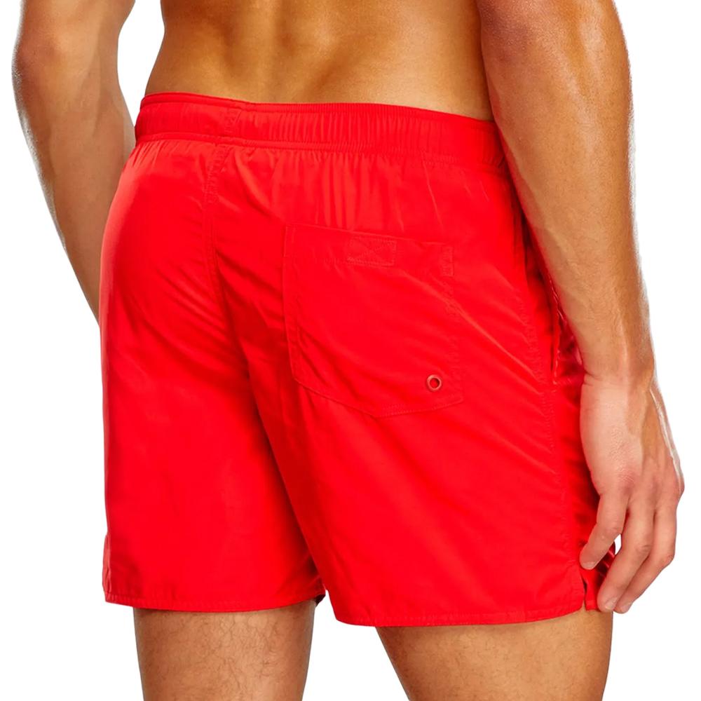 Diesel Short de bain Rouge/Blanc Homme Diesel Nico