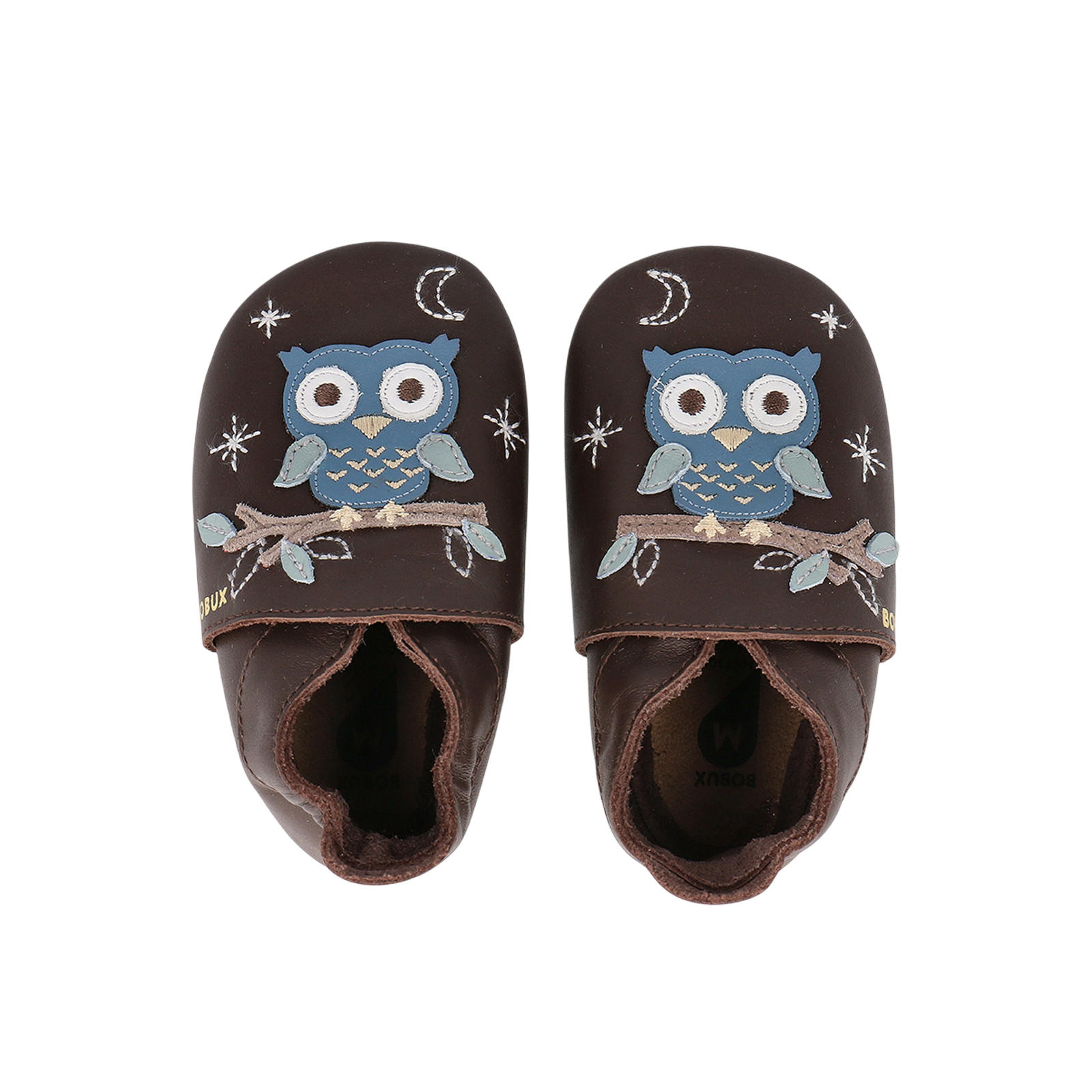 Bobux Night Owl Soft Sole chocolate