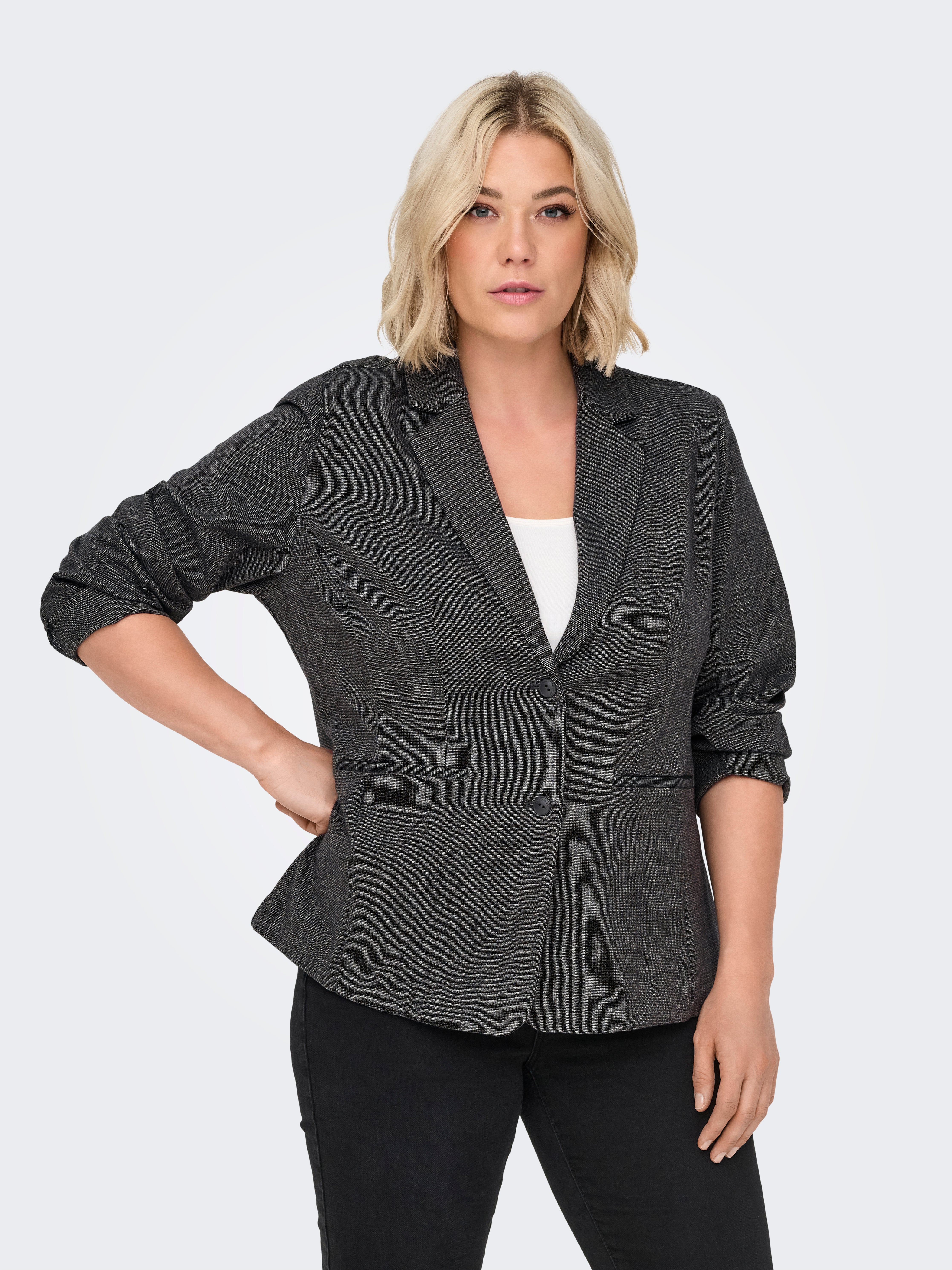 CARGOLDTRASH-ELISE Blazer Dark Grey Melange