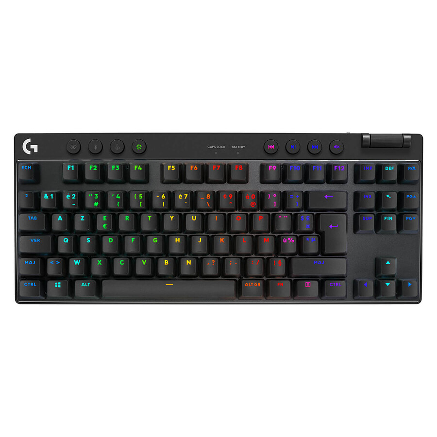 Logitech G Pro X TKL Lightspeed - GX Brown - Noir