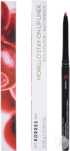 Korres Morello Stay-On Lipliner Waterproof 03 Wine Red 0,35g