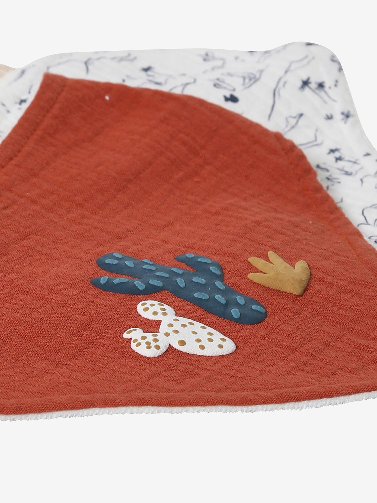 3 babadores bandana lisos em chiffon de algodão verde claro com estampas
