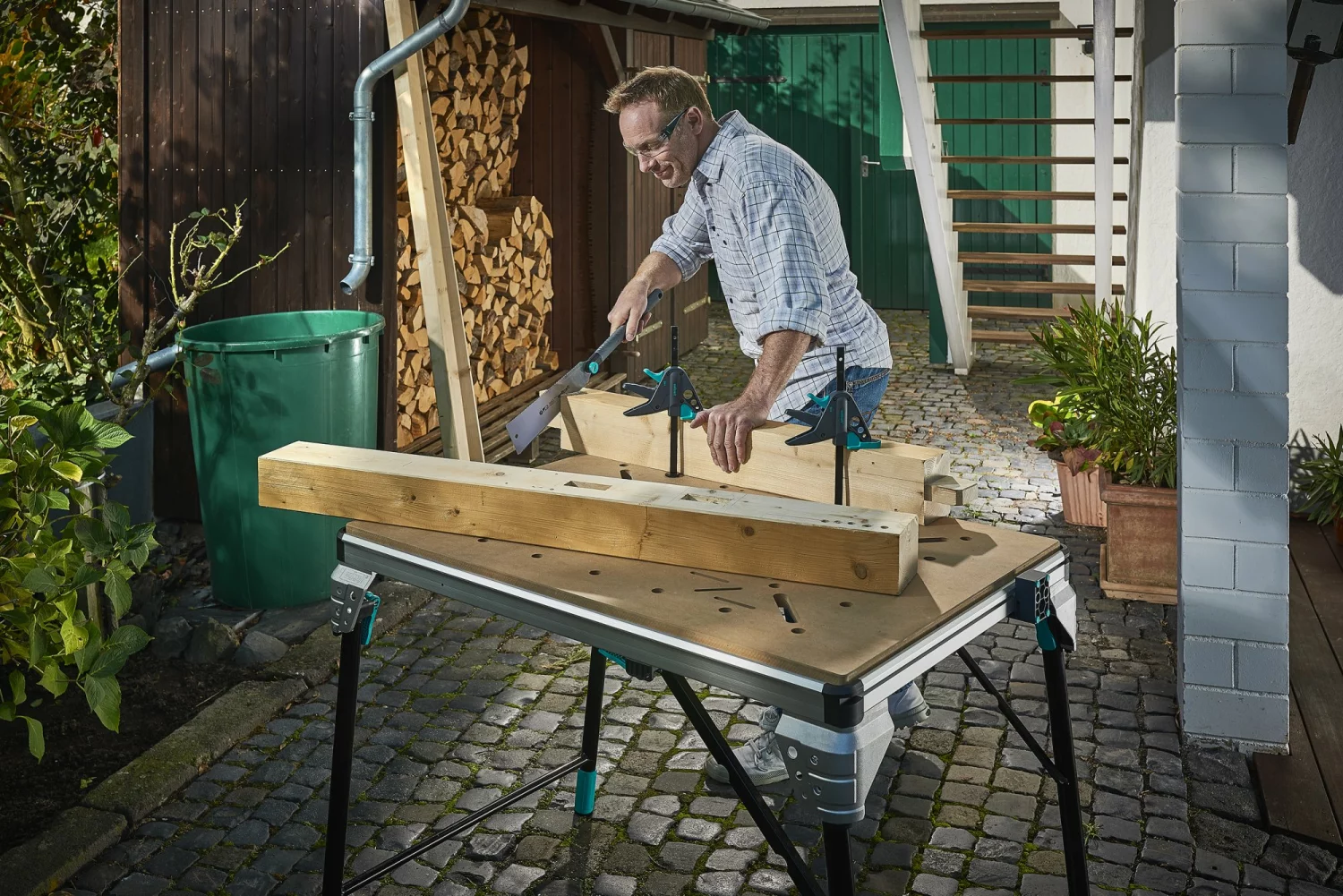Wolfcraft Master work 1600 Mobiele werkbank