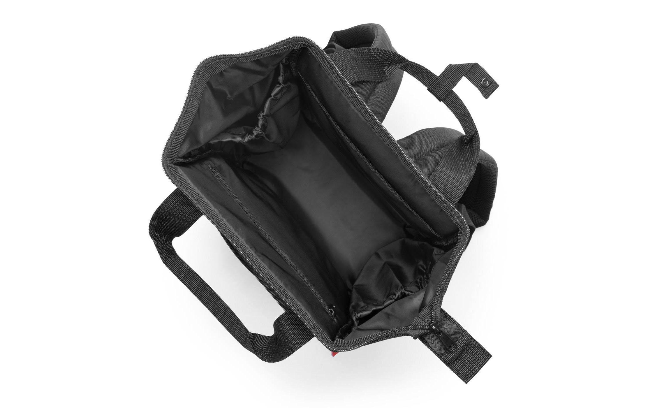 Rucksack Allrounder R BlackKombination aus Rucksack und Tragetasche