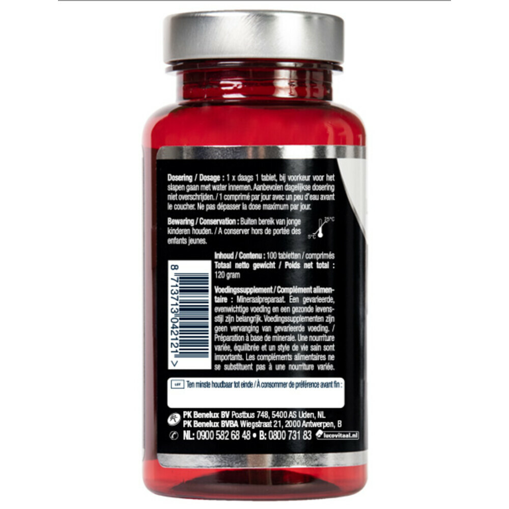 Lucovitaal Calcium Magnesium Zink 100 tabletten