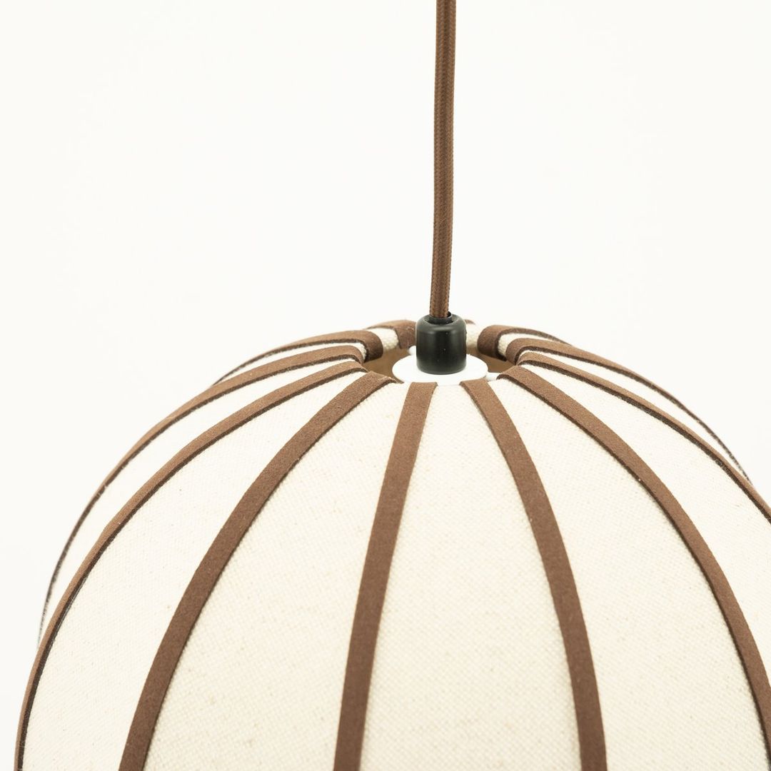 Hanglamp Cocoon 1 Naturel van By Boo