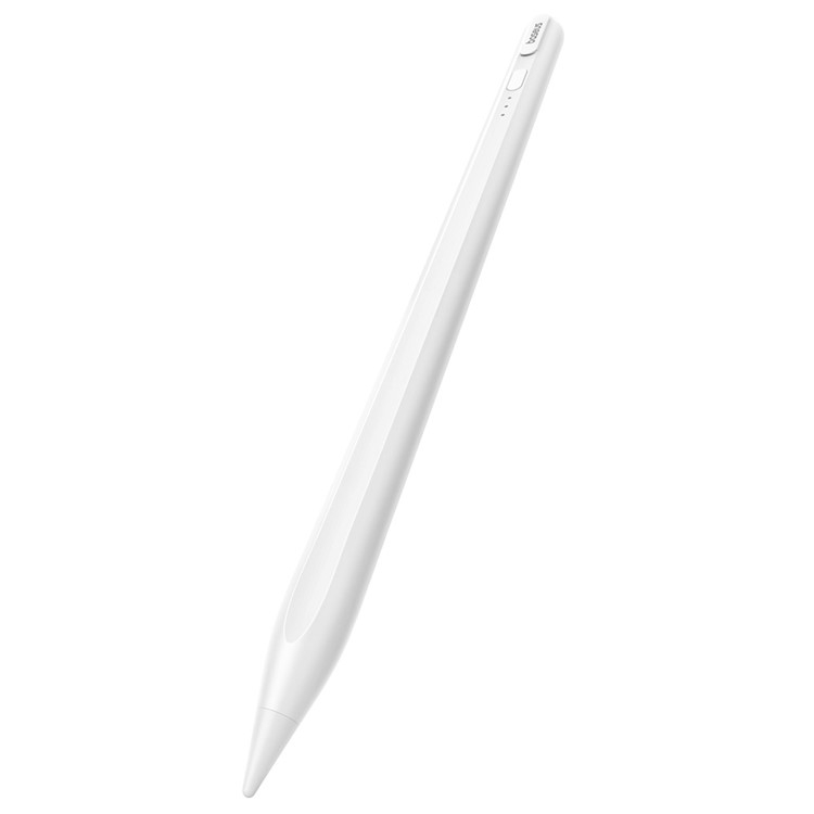 Smooth Writing 3 Kapazitiver Touch Pen Stylus Pencil (Active Version) mit Handballenerkennung für Apple iPads - Weiss