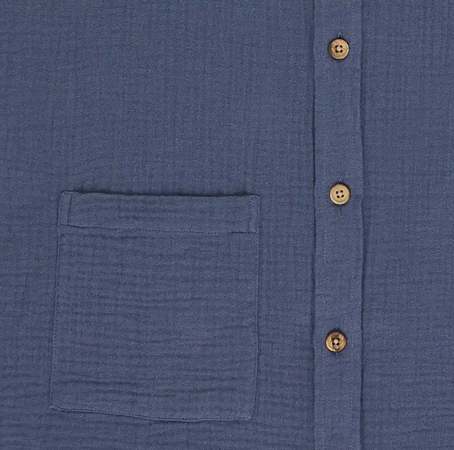 Bask In The Sun Oihana Shirt Blue