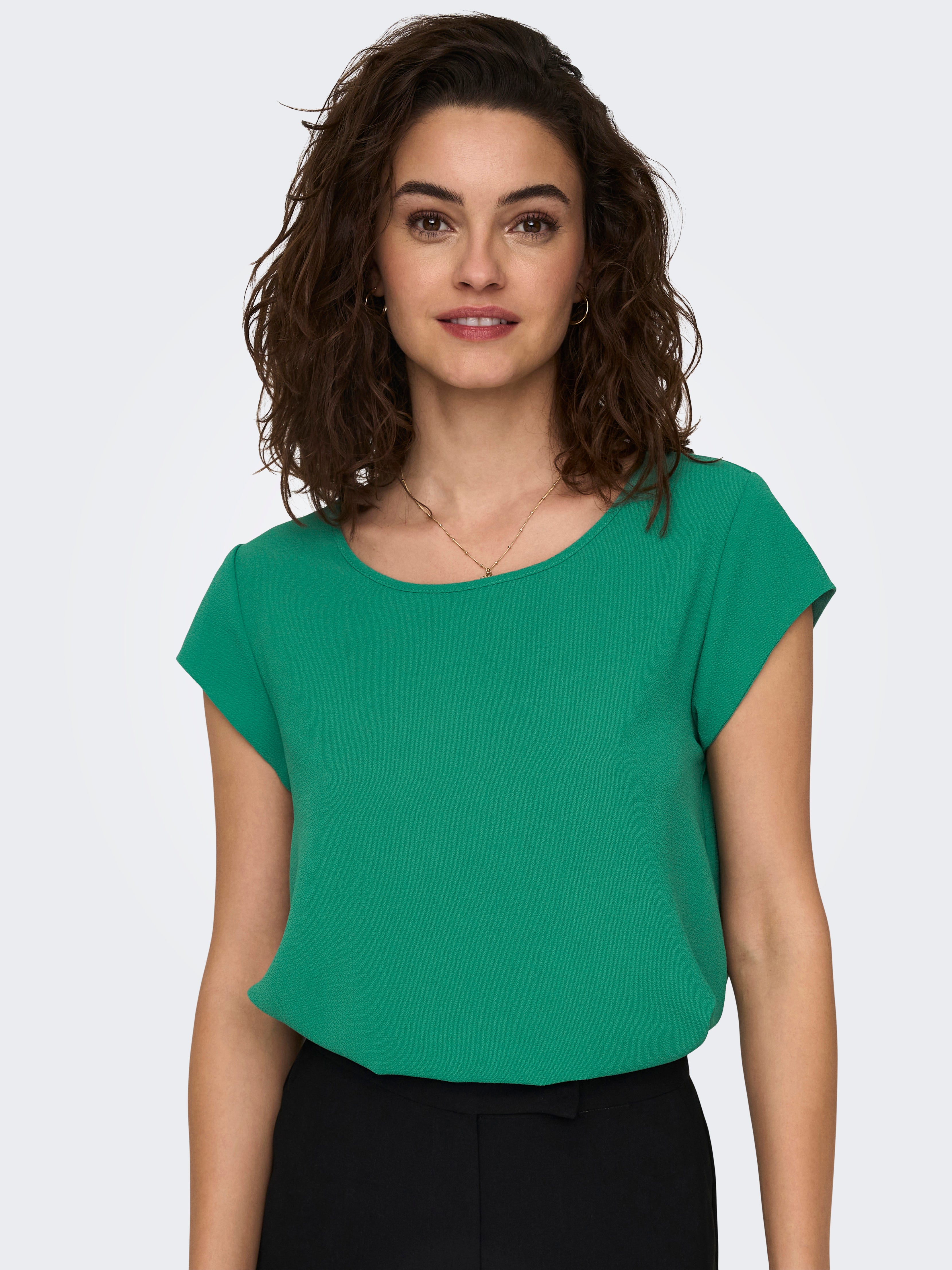 ONLVIC Top Bottle Green