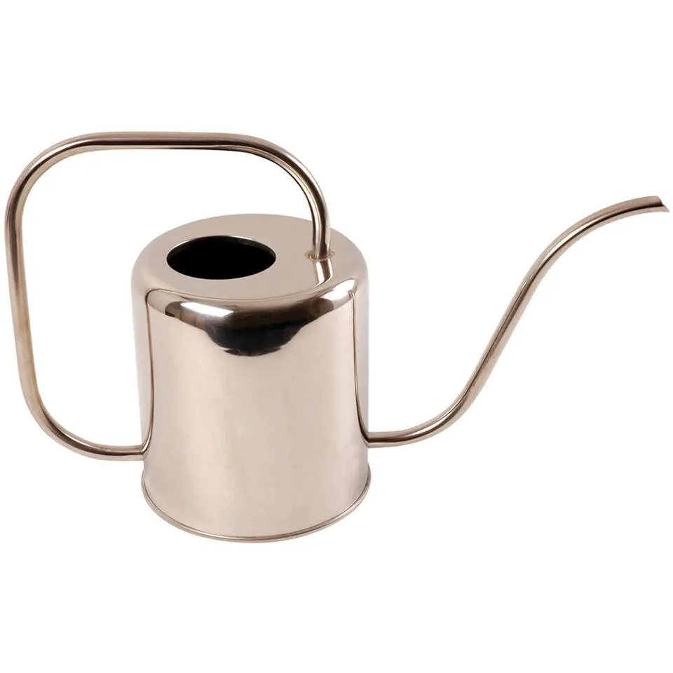 Esschert Design Gieter - retro look - RVS - 1500 ml
