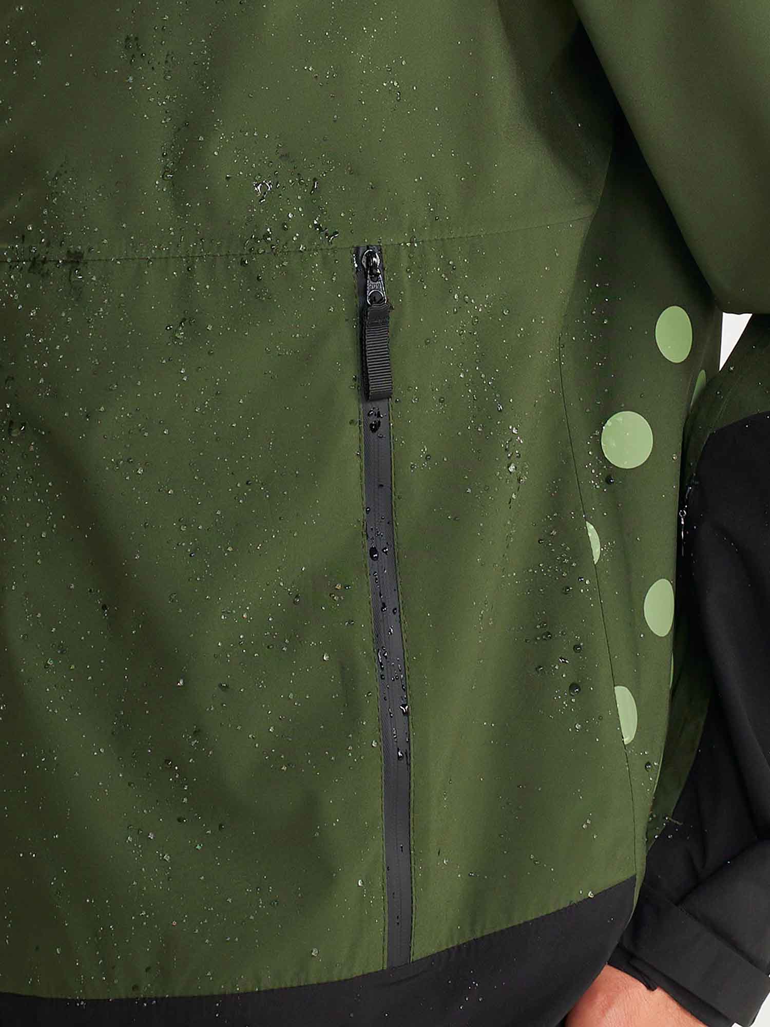 Veste Homme Longue Imperméable Vert