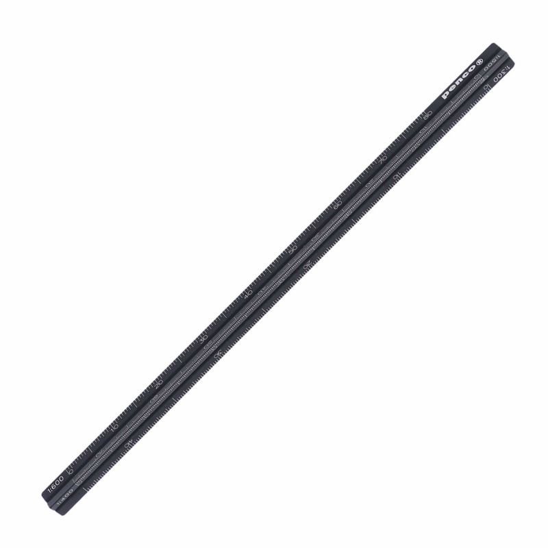Penco Dreikantmaßstab Aluminium