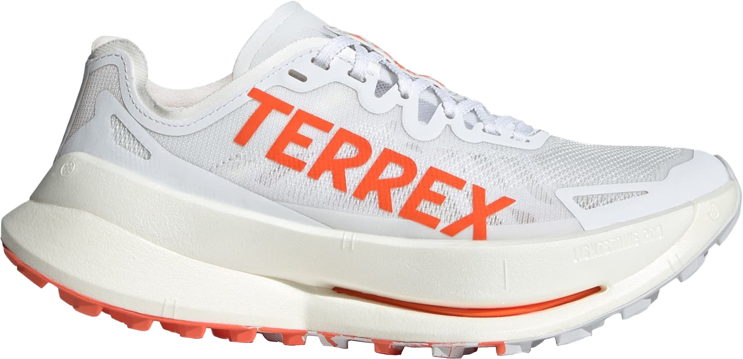 Terrex Agravic Speed Ultra Dame Cloud White/Impact Orange/Dash Grey