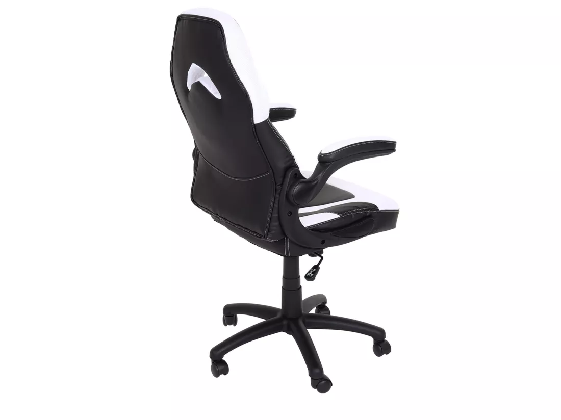 Chaise de bureau MCW-K13, noir-blanc