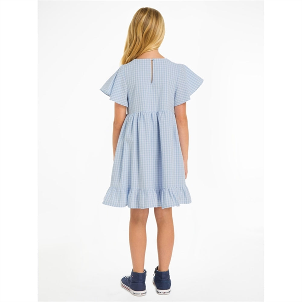 Køb Tommy Hilfiger Gingham Kjole Breezy Blue Check