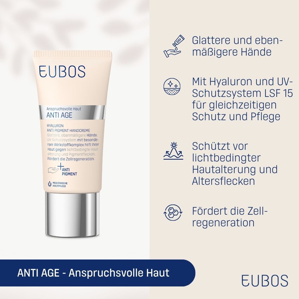 EUBOS® ANTI AGE - HYALURON ANTI PIGMENT HANDCREME