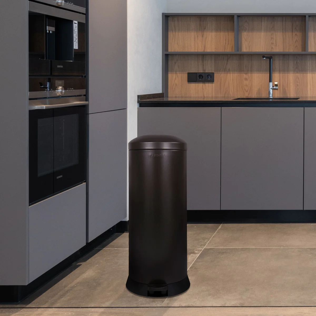 Prosper- Poubelle cuisine 30L Boheme Made in France Prosper